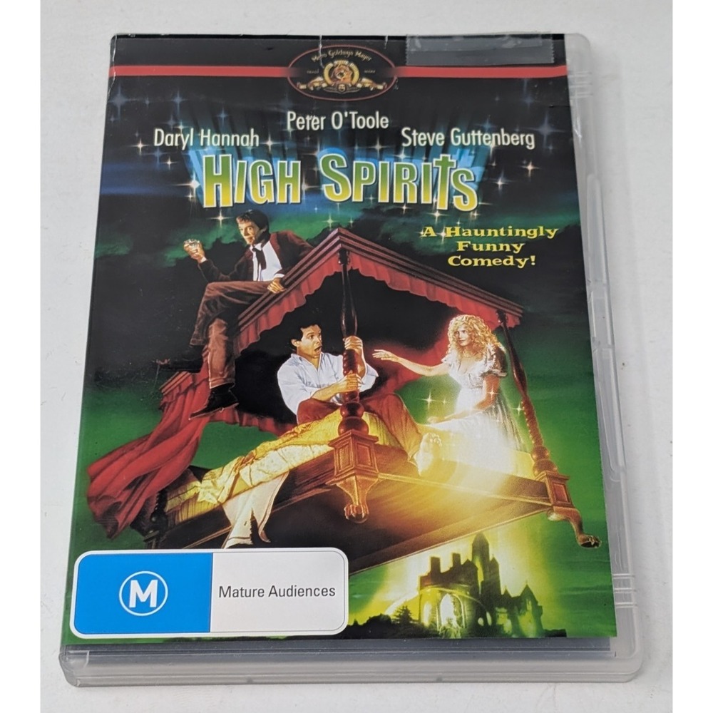 High Spirits 1988 DVD‎ MGM Neil Jordan Peter O'Toole Guttenberg Daryl Hannah OOP